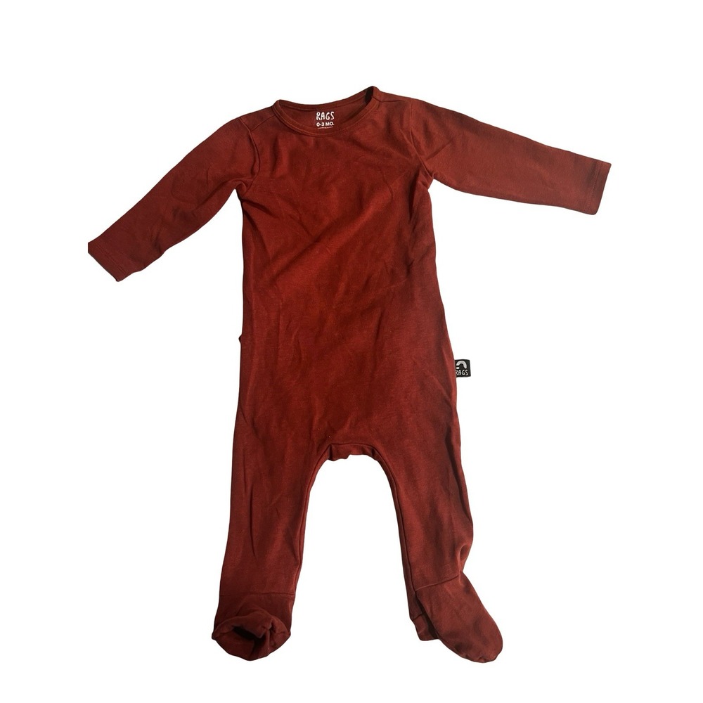 rags sleeper in 0-3 Months Red quick bottom access Open In Back - Picture 2 of 4